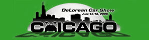 DeLorean Car Show cover logo